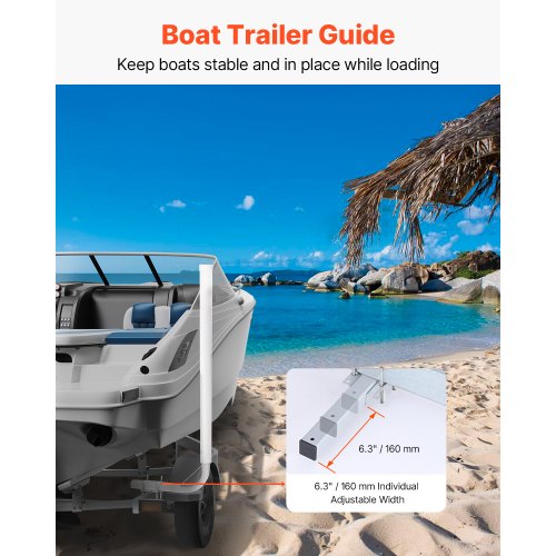 Boat Trailer Guide 48 Adjustable Design Trailer Guide Poles 2PCS