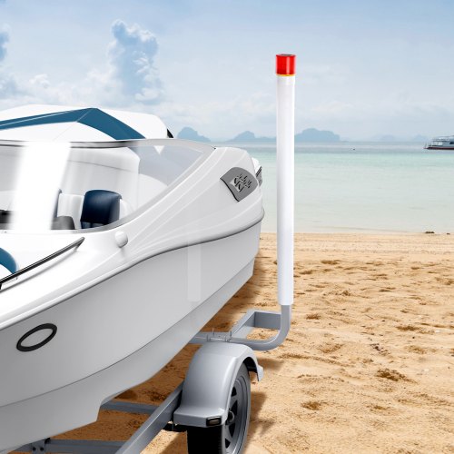 Marine Trailer Guide Set 62 with LED Illumination Pair of Steel