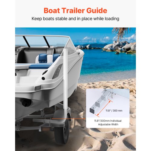 Boat Trailer Guide 60 Adjustable Design Trailer Guide Poles 2PCS
