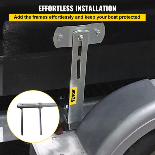 Boat Trailer Guideons 48 2 PCS Rustproof Steel Trailer Guide ons
