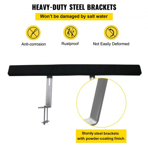 Boat Trailer Guideons 48 2 PCS Rustproof Steel Trailer Guide ons
