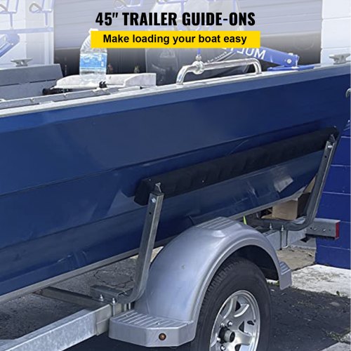 Boat Trailer Guideons 2 PCS Rustproof Steel Trailer Guide ons Trailer