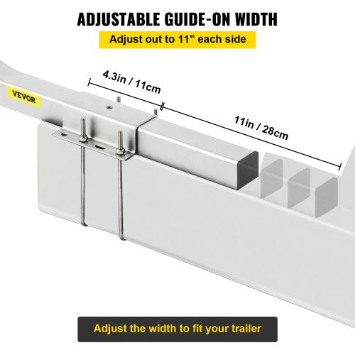 Boat Trailer Guideons 2 PCS Rustproof Steel Trailer Guide ons Trailer