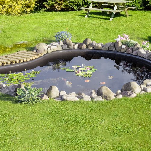 Pond Liner 10 x 15 ft 45 Mil Thickness Pliable EPDM Material Pond Skins