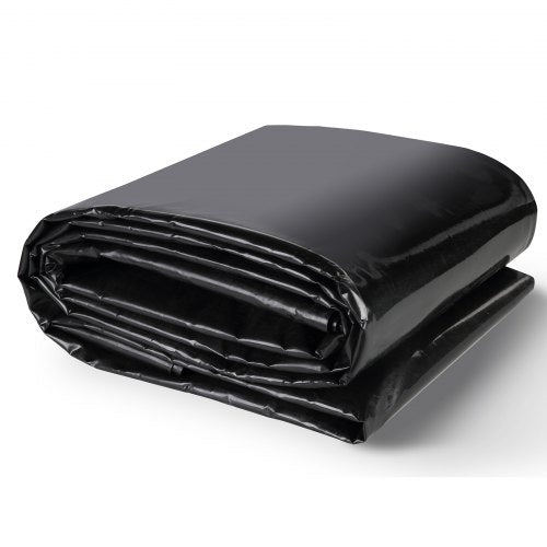 Pond Liner 10 x 13 ft 20 Mil Thickness Pliable LLDPE Material Pond Skins