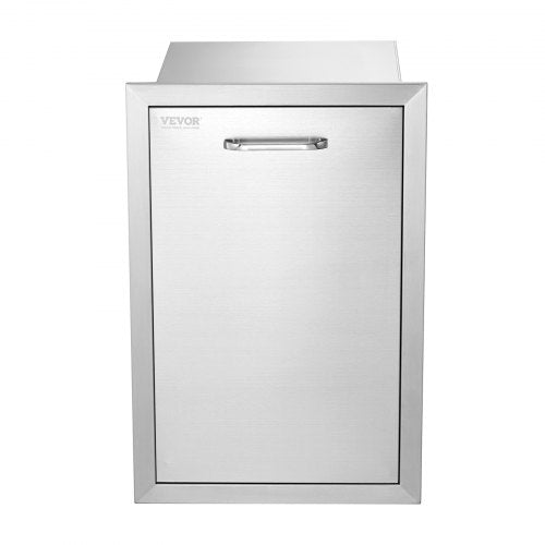 Outdoor Kitchen Propane Tank Drawer 16Wx244Hx16D Inch Stainless Steel Pull