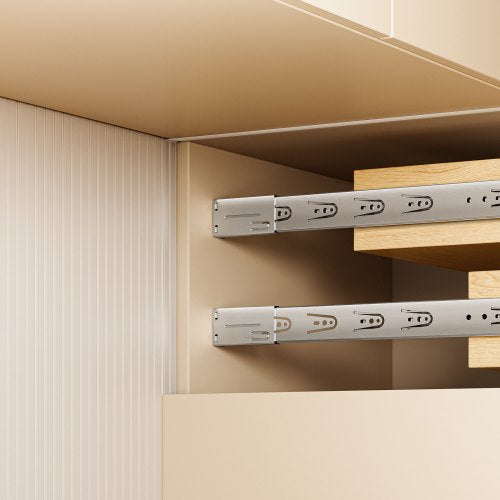 Drawer Slides Brackets 10 Pairs Drawer Rails for 100 LBS Side Mount Ball