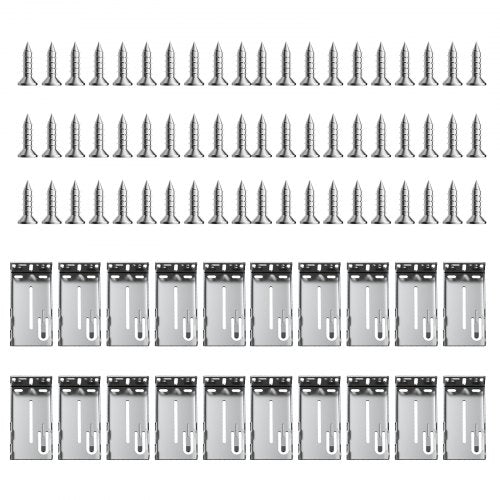 Drawer Slides Brackets 10 Pairs Drawer Rails for 100 LBS Side Mount Ball
