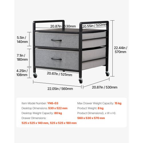 Mini Fridge Stand with Storage 176 lbCapacity Mini Fridge Table with 2