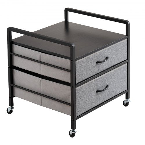 Mini Fridge Stand with Storage 176 lbCapacity Mini Fridge Table with 2
