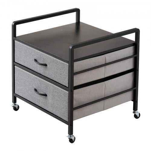Mini Fridge Stand with Storage 176 lbCapacity Mini Fridge Table with 2
