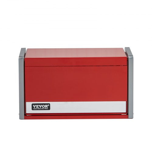 Metal Tool Box 8.6inch Portable Metal Tool Box with 3 Drawers Small Tool