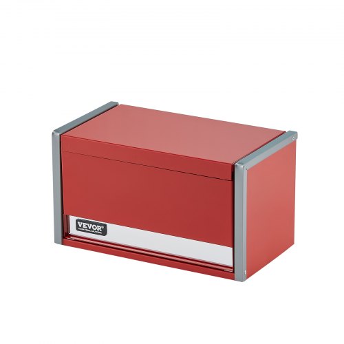 Metal Tool Box 8.6inch Portable Metal Tool Box with 3 Drawers Small Tool