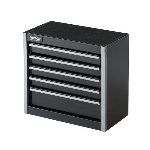 Metal Tool Box 86inch Portable Metal Tool Box with 5 Drawers Small Tool
