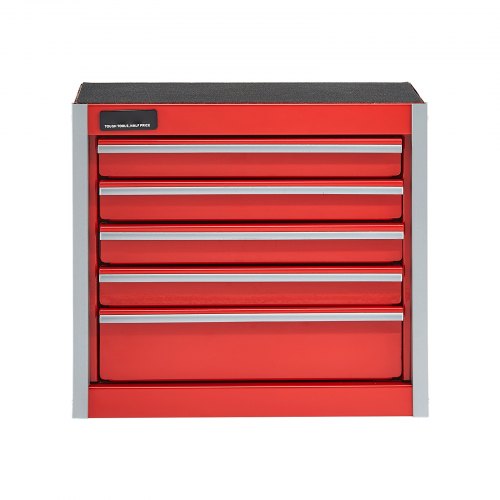 Metal Tool Box 8.6inch Portable Metal Tool Box with 5 Drawers Small Tool