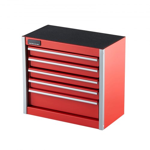 Metal Tool Box 8.6inch Portable Metal Tool Box with 5 Drawers Small Tool