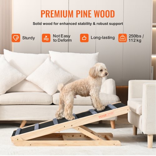 Dog Ramp Folding Pet Ramp for Bed Adjustable Dog Ramp for Small Large
