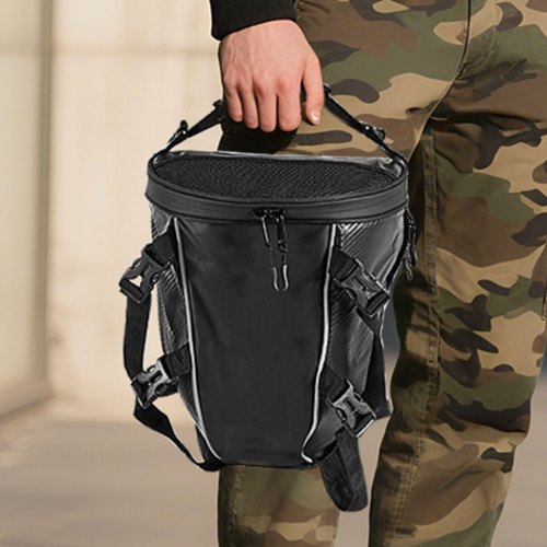 Motorcycle Tail Bag 10 L Motorcycle Rear Seat Bag with Waterproof Rain