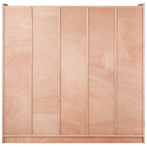 Classroom Storage Cabinet Plywood 8Section Preschool Storage Shelves 36