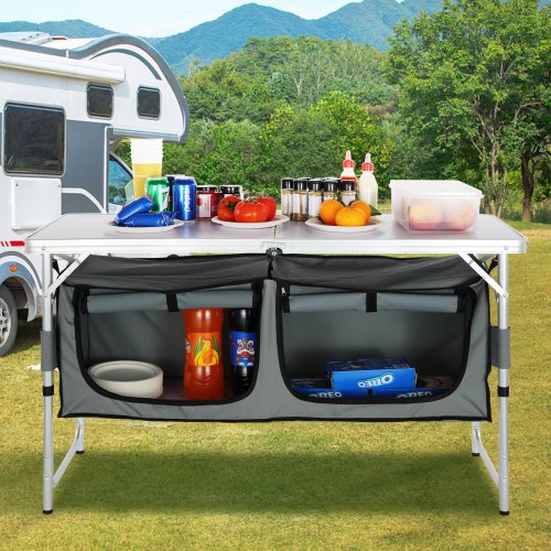 Camping Kitchen Table Quick setup Folding Camping Table with A Carrying