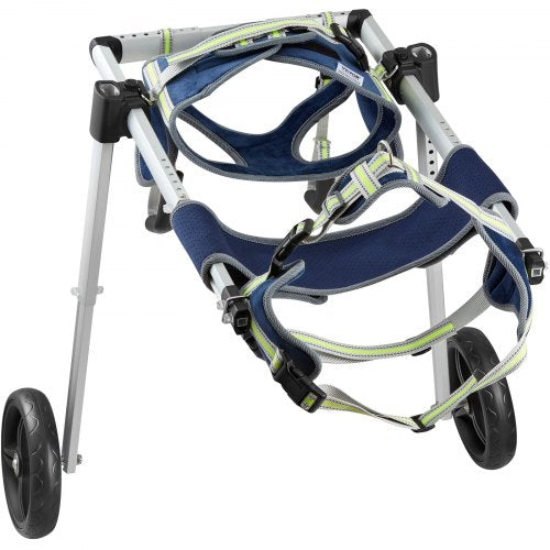 2 Wheels Dog Wheelchair for Back Legs Pet Wheelchair Lightweight