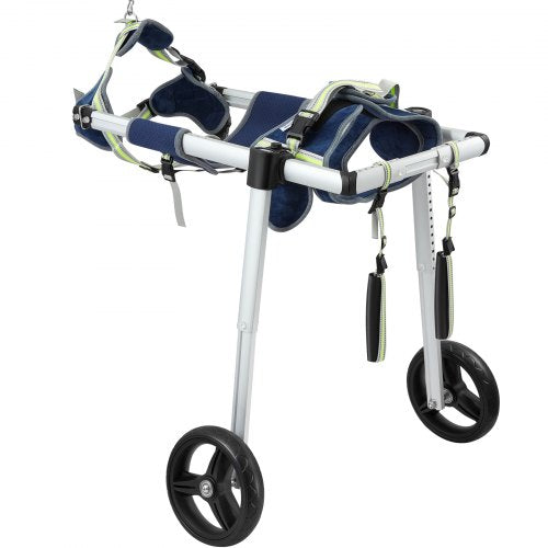 2 Wheels Dog Wheelchair for Back Legs Pet Wheelchair Lightweight