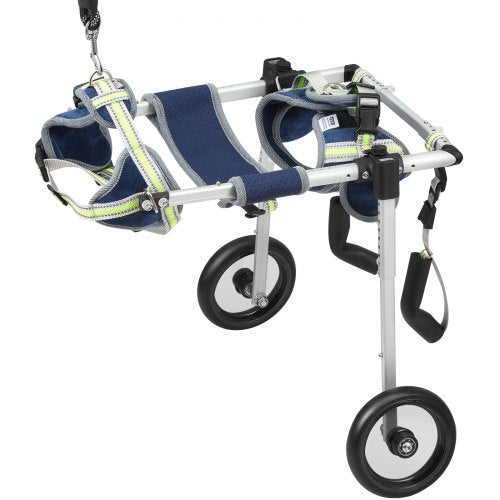 2 Wheels Dog Wheelchair for Back Legs Pet Wheelchair Lightweight