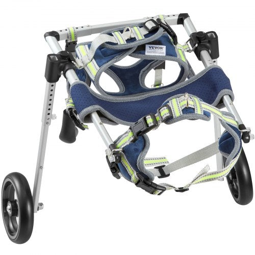 2 Wheels Dog Wheelchair for Back Legs Pet Wheelchair Lightweight