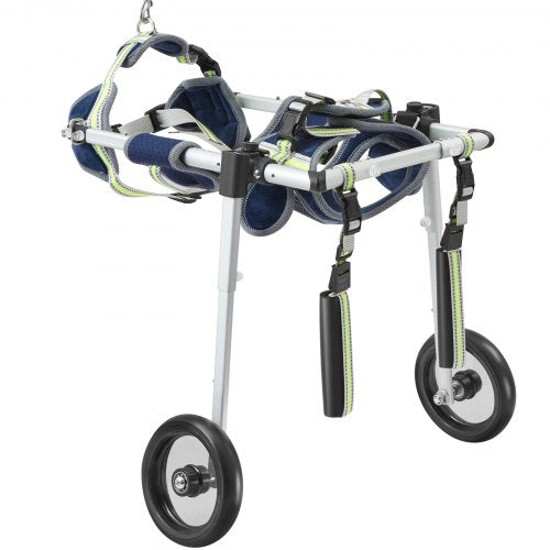 2 Wheels Dog Wheelchair for Back Legs Pet Wheelchair Lightweight