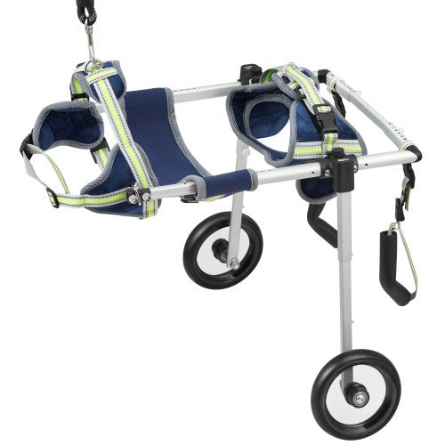 2 Wheels Dog Wheelchair for Back Legs Pet Wheelchair Lightweight