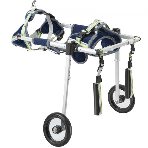 2 Wheels Dog Wheelchair for Back Legs Pet Wheelchair Lightweight