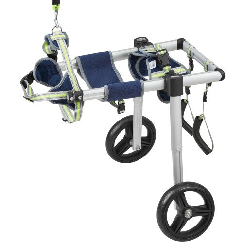 2 Wheels Dog Wheelchair for Back Legs Pet Wheelchair Lightweight
