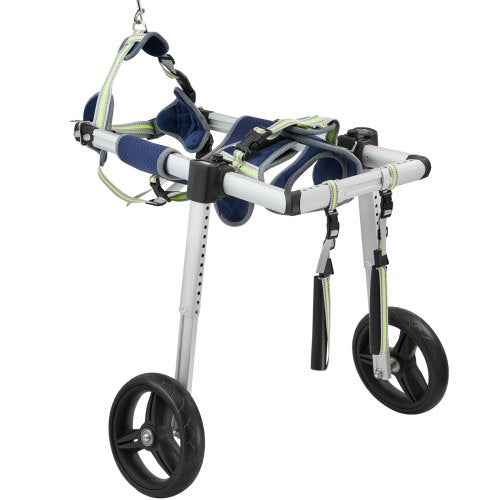 2 Wheels Dog Wheelchair for Back Legs Pet Wheelchair Lightweight