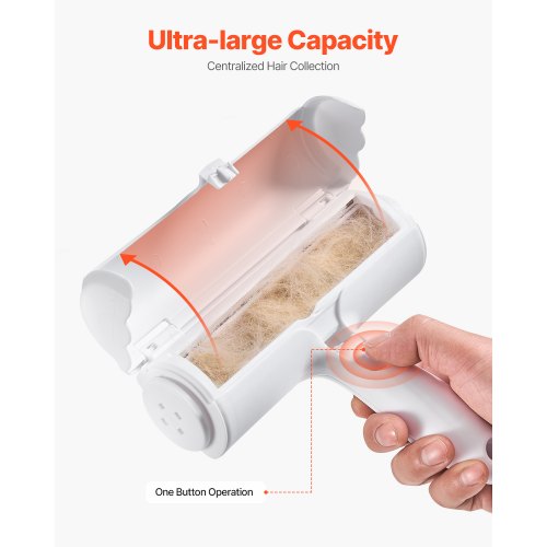 Pet Hair Remover Roller Reusable Dualsided Lint Roller Tool Dog and Cat