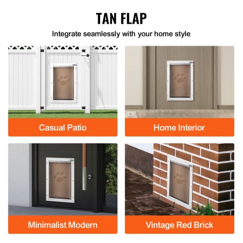 Pet Door Replacement Flap Compatible with Flap Pet Doors Measures 1025 x