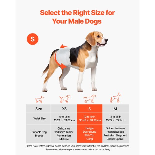 Disposable Male Dog Diapers Super Absorbent Male Dog Wraps 360 °