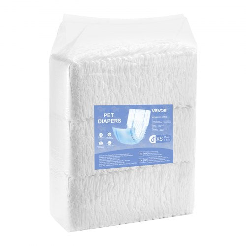 Disposable Male Dog Diapers Super Absorbent Male Dog Wraps 360 °