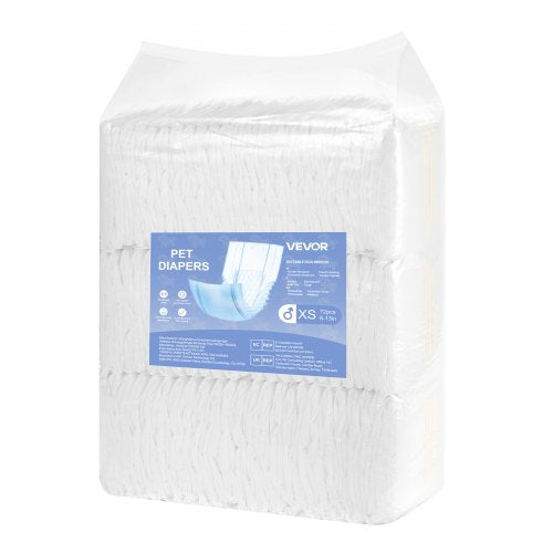 Disposable Male Dog Diapers Super Absorbent Male Dog Wraps 360 °