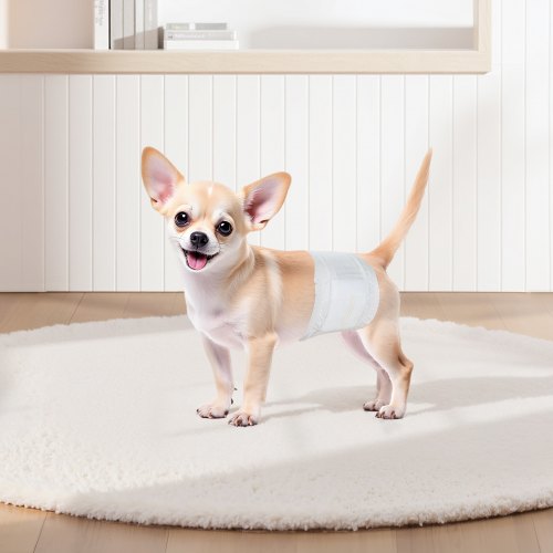 Disposable Male Dog Diapers Super Absorbent Male Dog Wraps 360 °