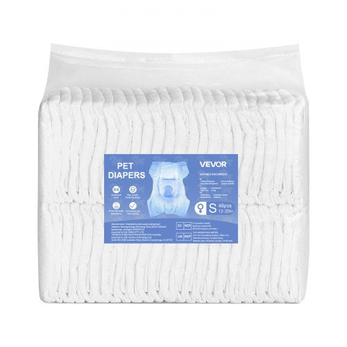 Disposable Dog Diapers Super Absorbent Female Dog Diapers 360° LeakProof