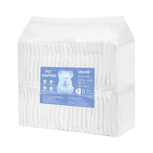 Disposable Dog Diapers Super Absorbent Female Dog Diapers 360° LeakProof