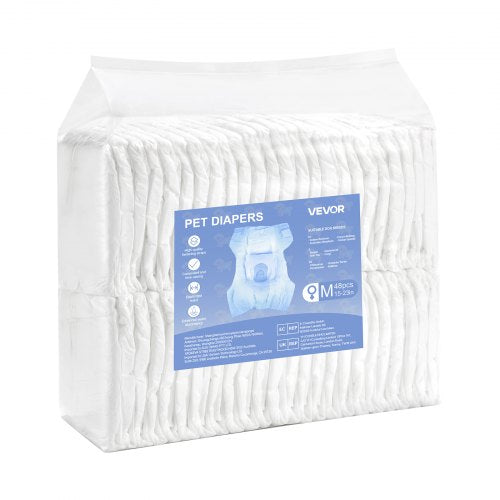 Disposable Dog Diapers Super Absorbent Female Dog Diapers 360° LeakProof