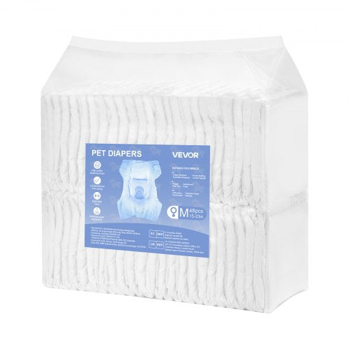 Disposable Dog Diapers Super Absorbent Female Dog Diapers 360° LeakProof