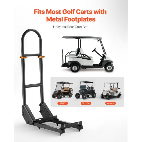 Golf Cart Grab Bar 177 x 93 x 35.6 Inch Compatible with Most Golf Carts