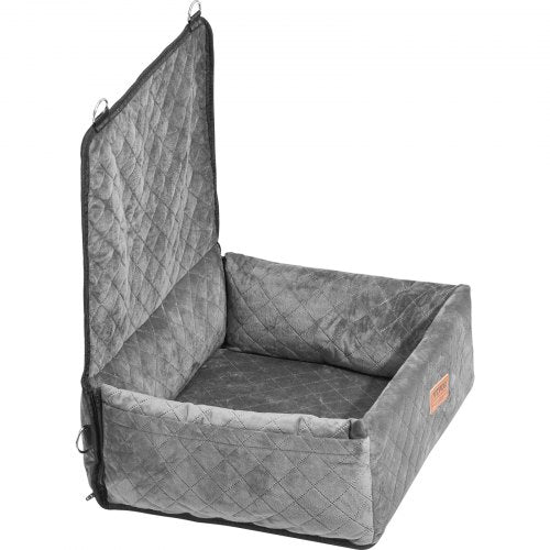 Dog Car Seat Dog Booster Seat for Car with A Storage Pocket ClipOn Safety