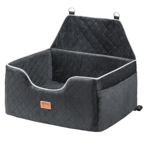 Dog Car Seat Dog Booster Seat for Car with A Storage Pocket Pet Car Seat