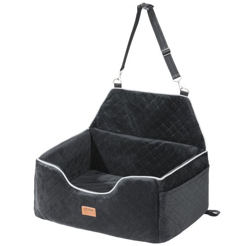 Dog Car Seat Dog Booster Seat for Car with A Storage Pocket Pet Car Seat