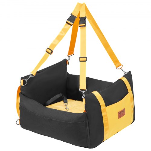 Dog Car Seat Waterproof Dog Booster Seat for Car with Side Handles