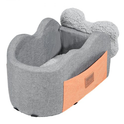 Console Dog Car Seat Center Console Dog Booster Seat for Small Dog Pet Car