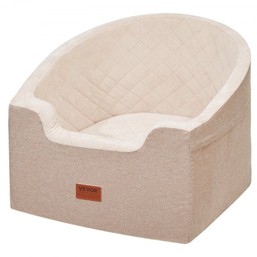 Dog Car Seat Waterproof Dog Booster Seat for Car with A Storage Pocket